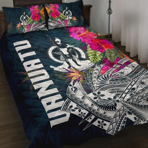 Vanuatu Polynesian Quilt Bed Set - Summer Vibes 1