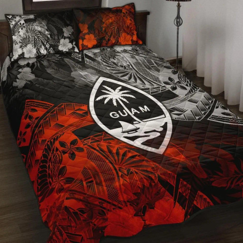 Guam Polynesian Quilt Bed Set - Vintage Polynesian Style 1