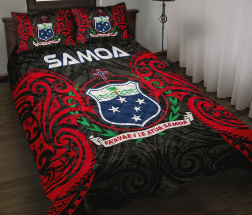Samoa Polynesian Quilt Bed Set - Samoan Spirit 1