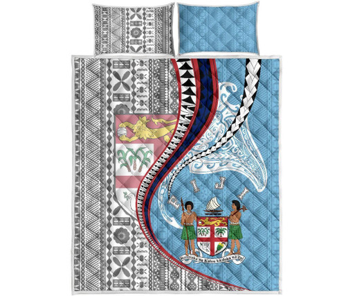 Fiji Quilt Bed Set Kanaloa Tatau Gen FJ 1