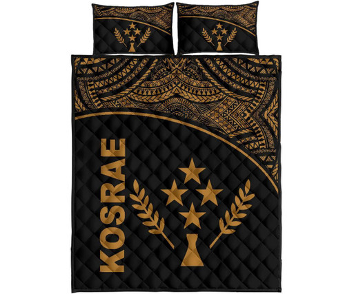 Kosrae Quilt Bed Set - Kosrae Curve Version 1