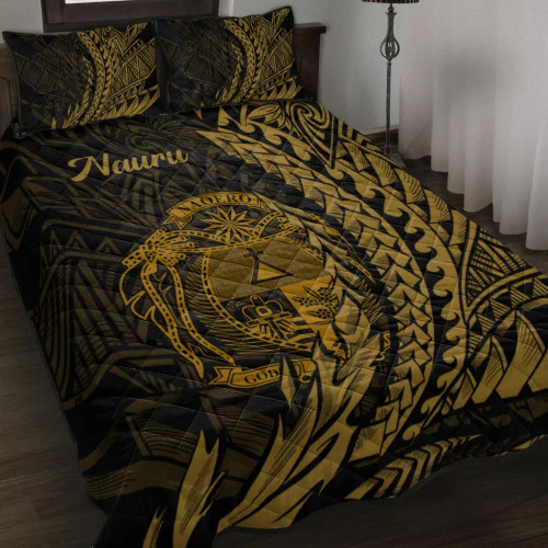 Nauru Quilt Bed Set - Wings Style 1