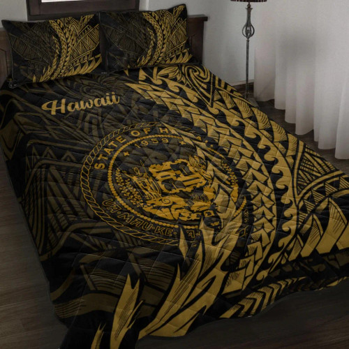 Hawaii Quilt Bed Set - Wings Style 1