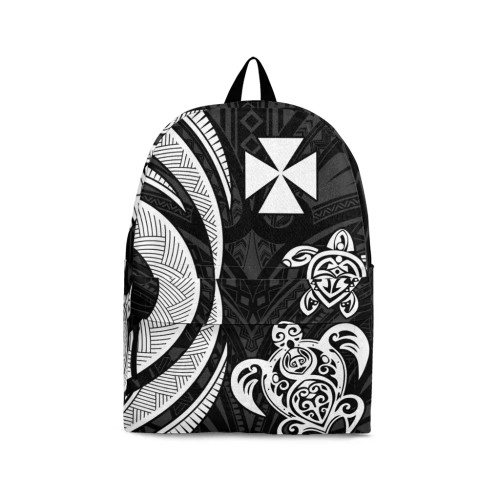Wallis and Futuna Backpack - White Tentacle Turtle 1