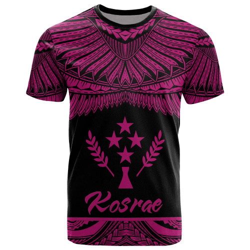 Kosrae Polynesian T-Shirt - Kosrae Pride Pink Version 1