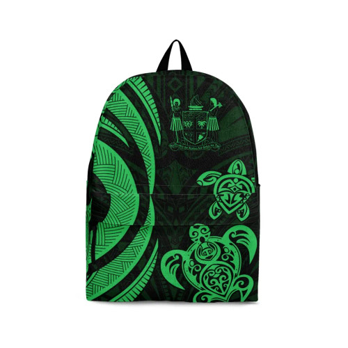 Fiji Backpack - Green Tentacle Turtle Crest 1