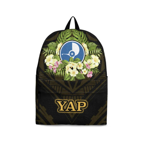 Yap State Backpack - Polynesian Gold Patterns Collection 1