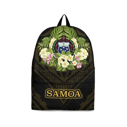 Samoa Backpack - Polynesian Gold Patterns Collection 1