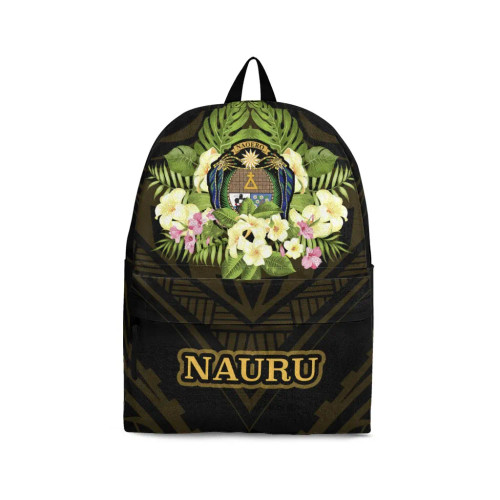 Nauru Backpack - Polynesian Gold Patterns Collection 1
