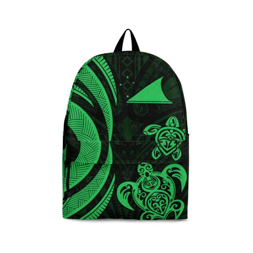 Tokelau Backpack - Green Tentacle Turtle 1
