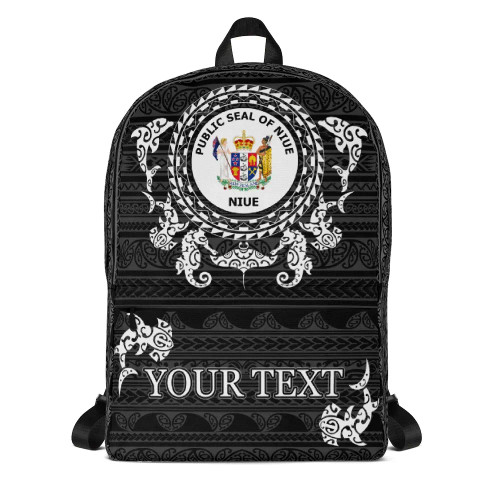 Niue Backpack - Custom Ocean Animals 1