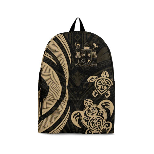 Fiji Backpack - Gold Tentacle Turtle Crest 1
