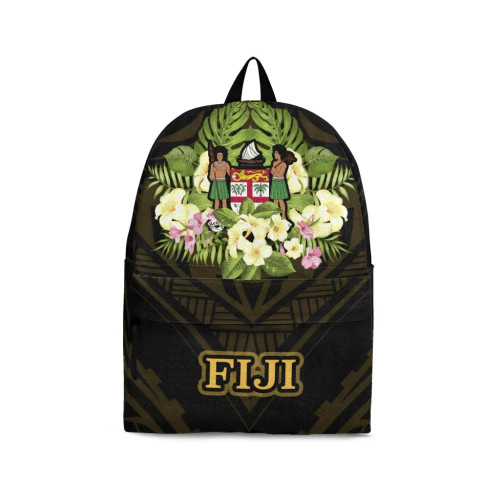 Fiji Backpack - Polynesian Gold Patterns Collection 1