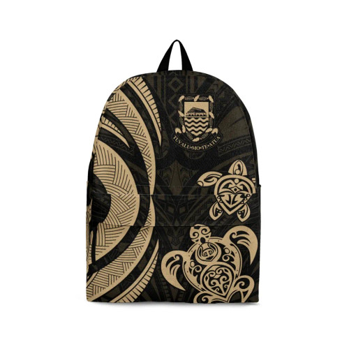 Tuvalu Backpack - Gold Tentacle Turtle 1
