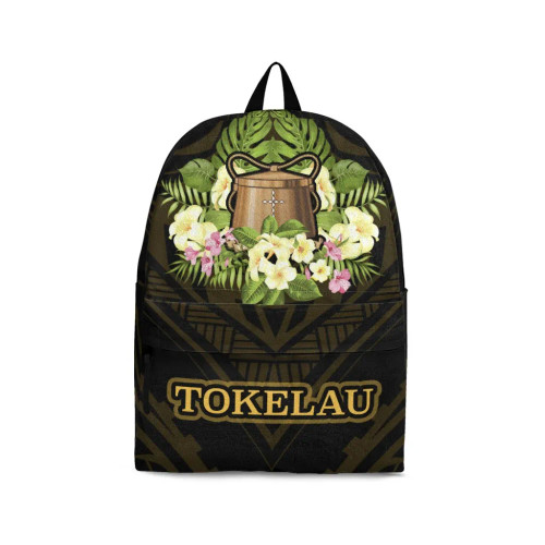 Tokelau Backpack - Polynesian Gold Patterns Collection 1
