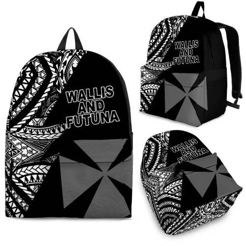 Wallis And Futuna Backpack Flash Black 1