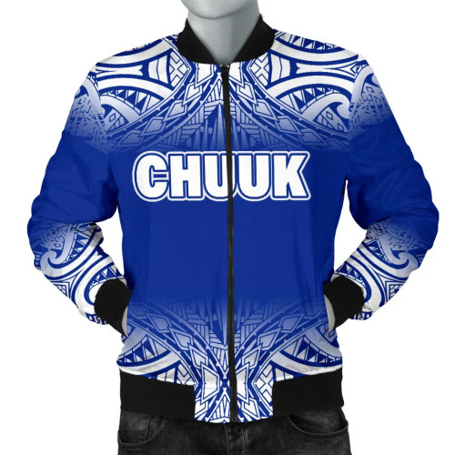 Chuuk Bomber Jacket - Fog Blue Style 1