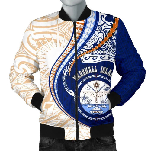 Marshall Islands Bomber Jacket Kanaloa Tatau Gen MH 1
