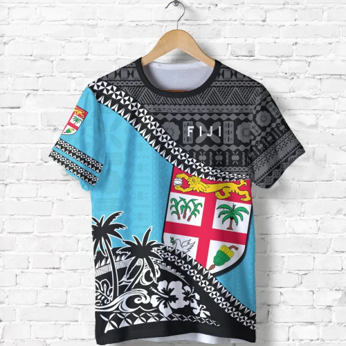 Fiji T-Shirt - Fiji Flag Fall In The Wave 1