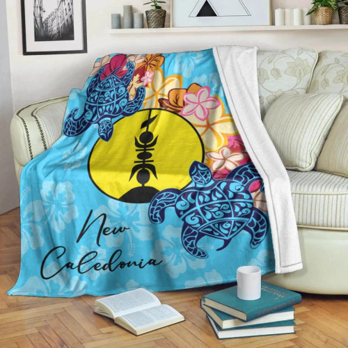 New Caledonia Premium Blanket - Tropical Style 1