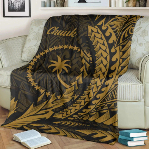 Chuuk Premium Blanket - Wings style 1