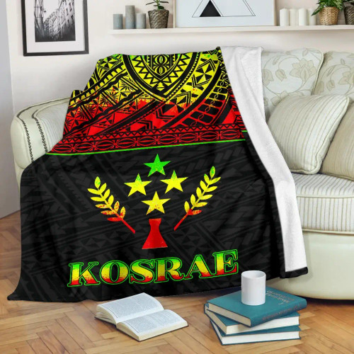 Kosrae Premium Blanket - Micronesian Reggae Version 1