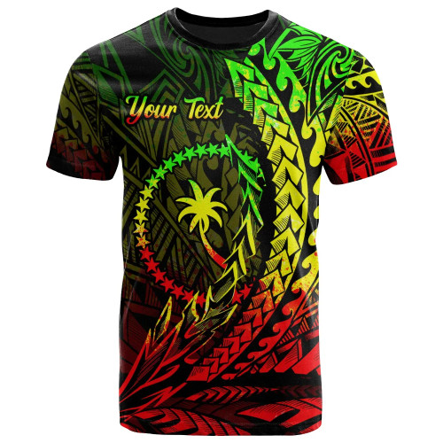 Chuuk State T-Shirt - Reggae Custom Personalised Wings Style 1