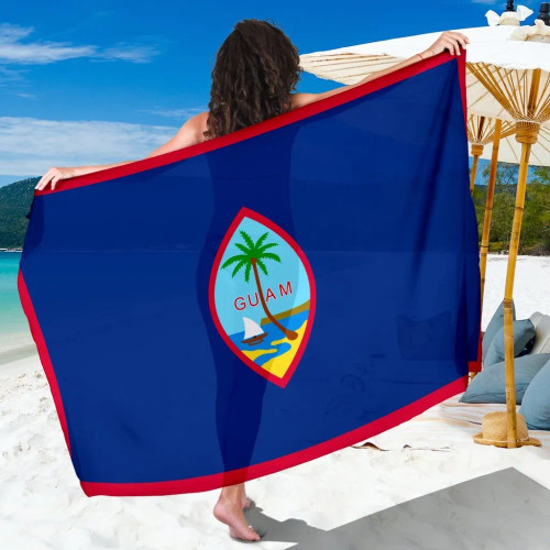 Guam Sarong - Guam Flag 1