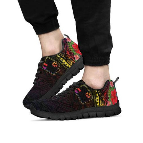Wallis and Futuna Sneakers - Tropical Hippie Style 1