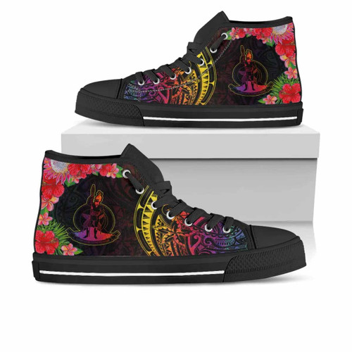 Vanuatu High Top Shoes - Tropical Hippie Style 1