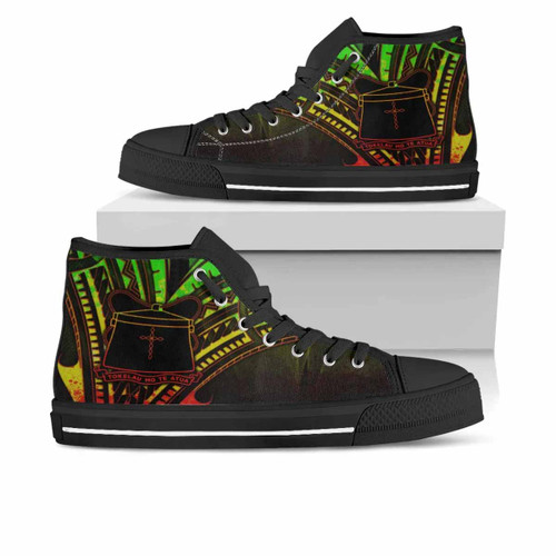 Tokelau High Top Shoes - Cross Style Reggae Color 1
