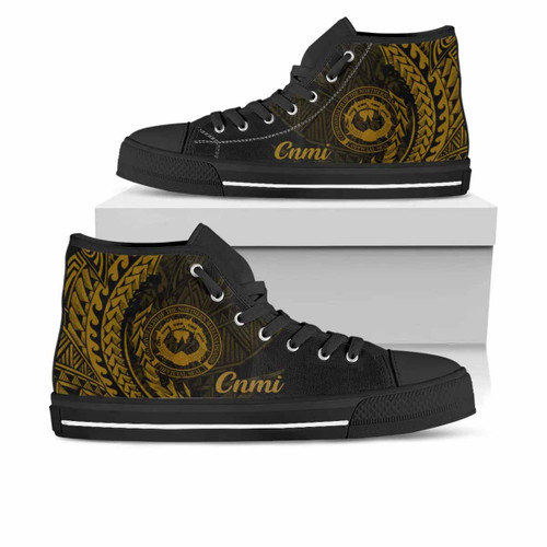 Northern Mariana Islands High Top Shoes - Wings Style 1