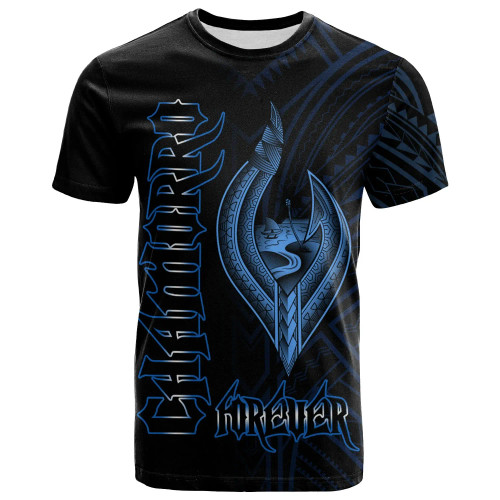Guam T-Shirt - Chamorro Forever Blue Color 1