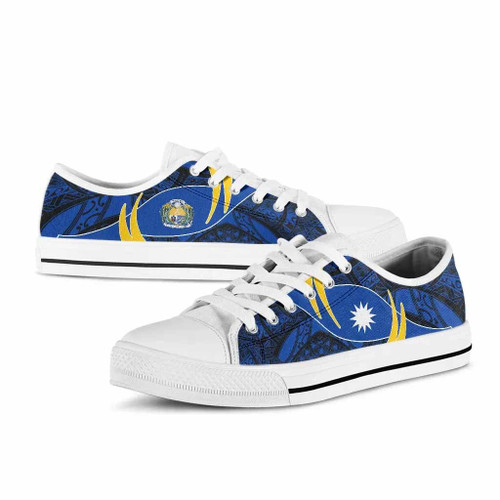 Nauru Low Top Shoes - Symmetrical Lines 1