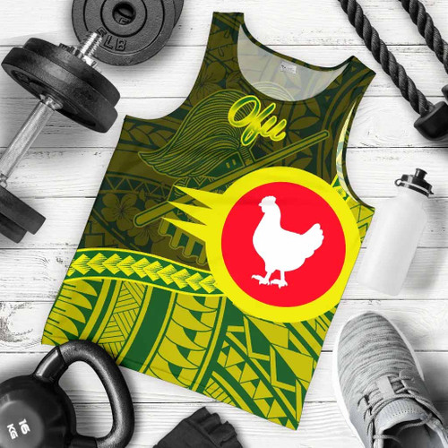 American Samoa Men Tank Top - Manu'a Ofu Polynesian Patterns 1