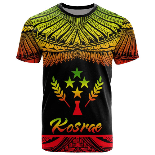 Kosrae Polynesian T-Shirt - Kosrae Pride Reggae Version 1