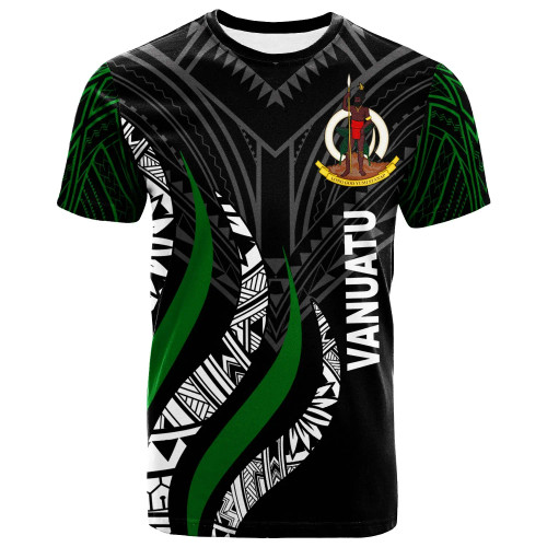 Vanuatu T-Shirt - Vanuatu Strong Fire Pattern 1