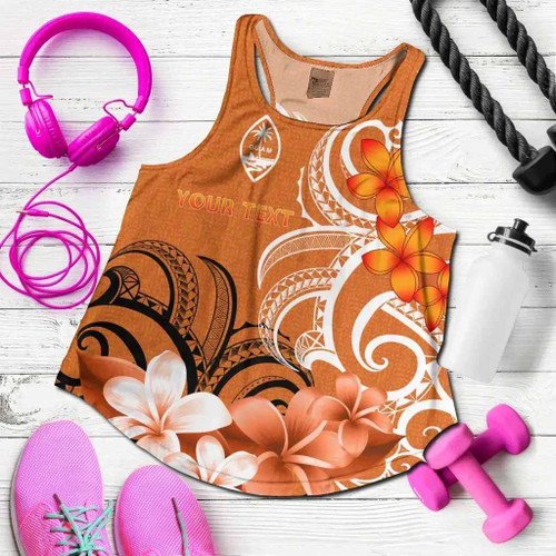 [Custom] Guam Personalised Women Racerback Tank - Guamanian Spirit 1