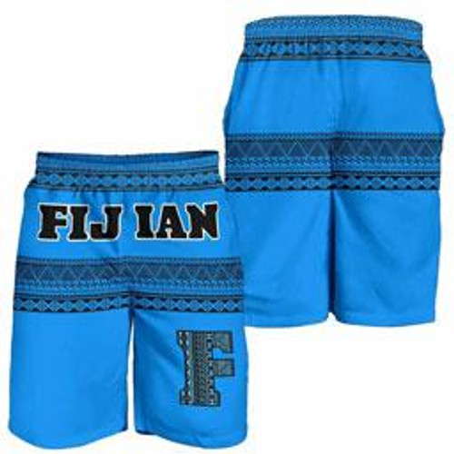 Fijian Men Short - Tapa Pattern 1