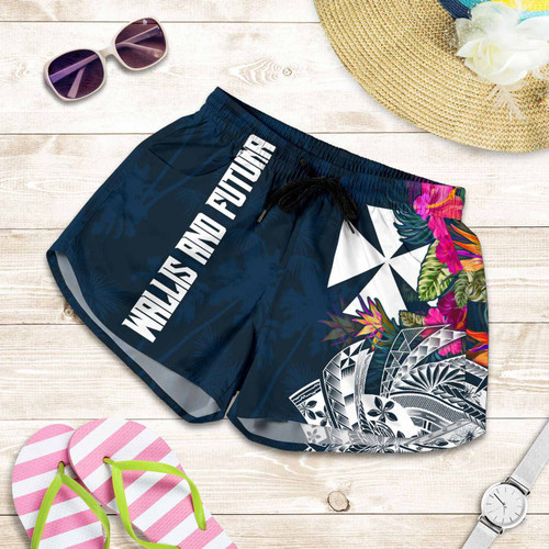 Wallis and Futuna Women Shorts - Summer Vibes 1
