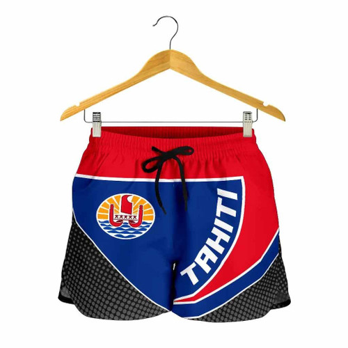 Tahiti Flag Spine Women Short 1