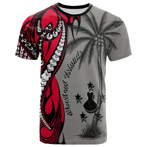 Austral Islands T-Shirt - Classical Coconut Tree 1