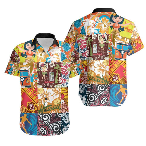 Hawaii Polynesian Short Sleeve Shirts - Famous Ones In Hawaii 1