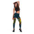 Tonga Polynesian Legging - Legend of Tonga (Blue) 2