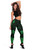 New Caledonia Legging - Green Tentacle Turtle 1