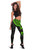 Cook Islands Polynesian Legging - Green Turtle 3
