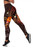 New Caledonia Polynesian Legging - Legend of New Caledonia (Red) 4