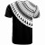 Chuuk Custom Personalised T-Shirt - Ginger Lei White Pattern 2