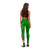 Federated States of Micronesia Legging - Turtle Plumeria (Green) 2