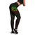 Fiji Polynesian Legging - Reggae Turtle Hibiscus Flower Frame Vintage 2